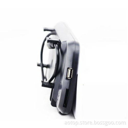 7-inch Car Mirror Monitor with Bluetooth, MP5 Player, USB, SD, Remote Control, OSD Menu